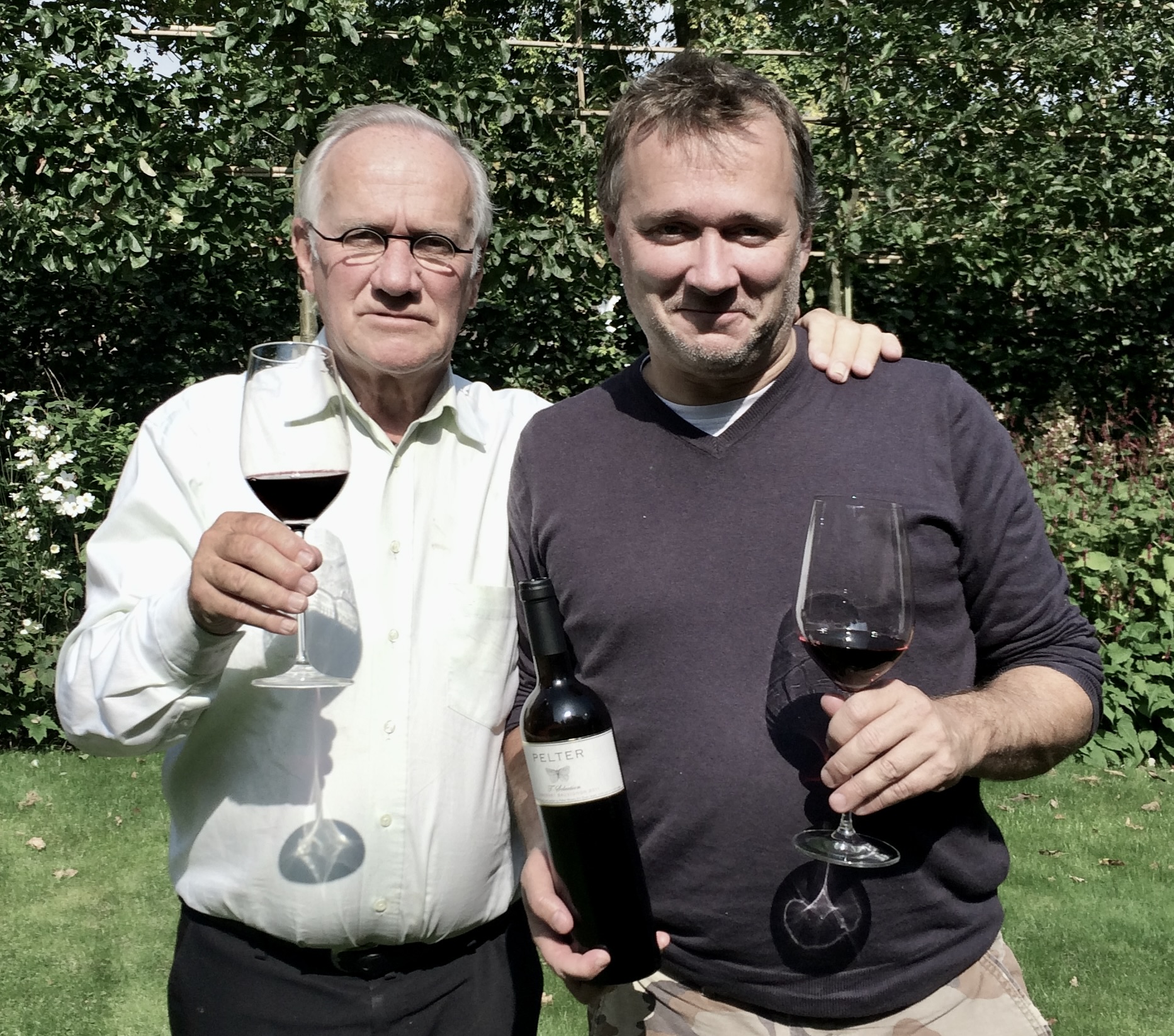 Gery Pollet senior and junior